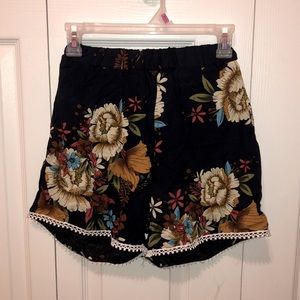 Floral shorts